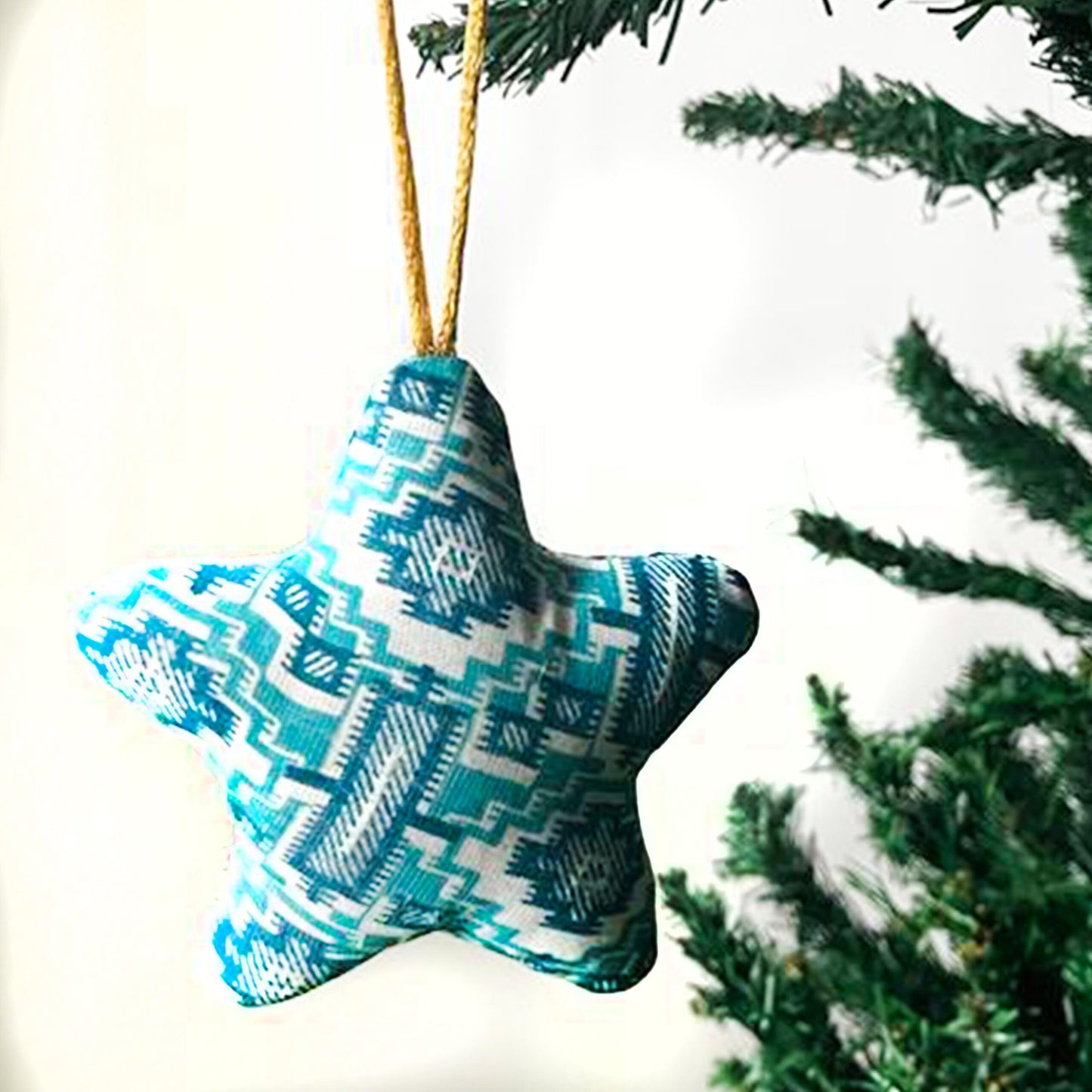 Pastel Star Tree Ornament