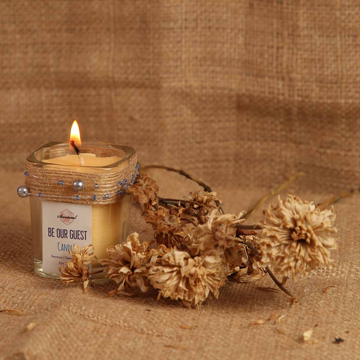 Dewdrops On Roses Candle