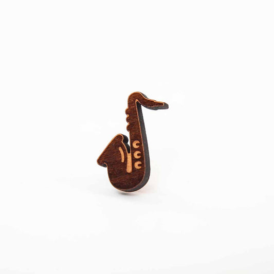 Saxophone Lapel Pin