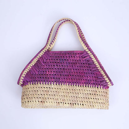 Indigo Leaves Palmyra Bag