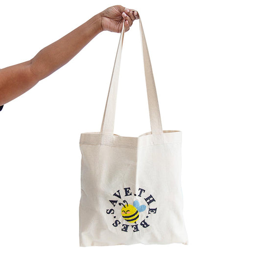 Save The Bees Tote Bag
