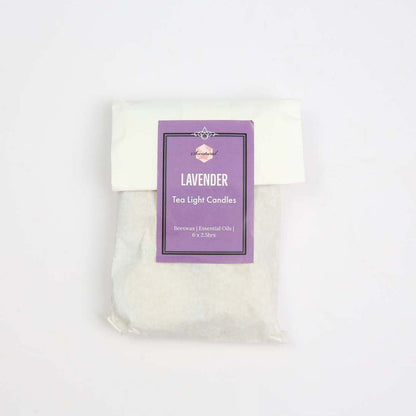 Lavender Tea Light Candle Set