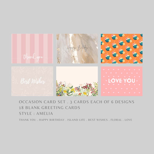 Amelia Mini Greeting Card Pack