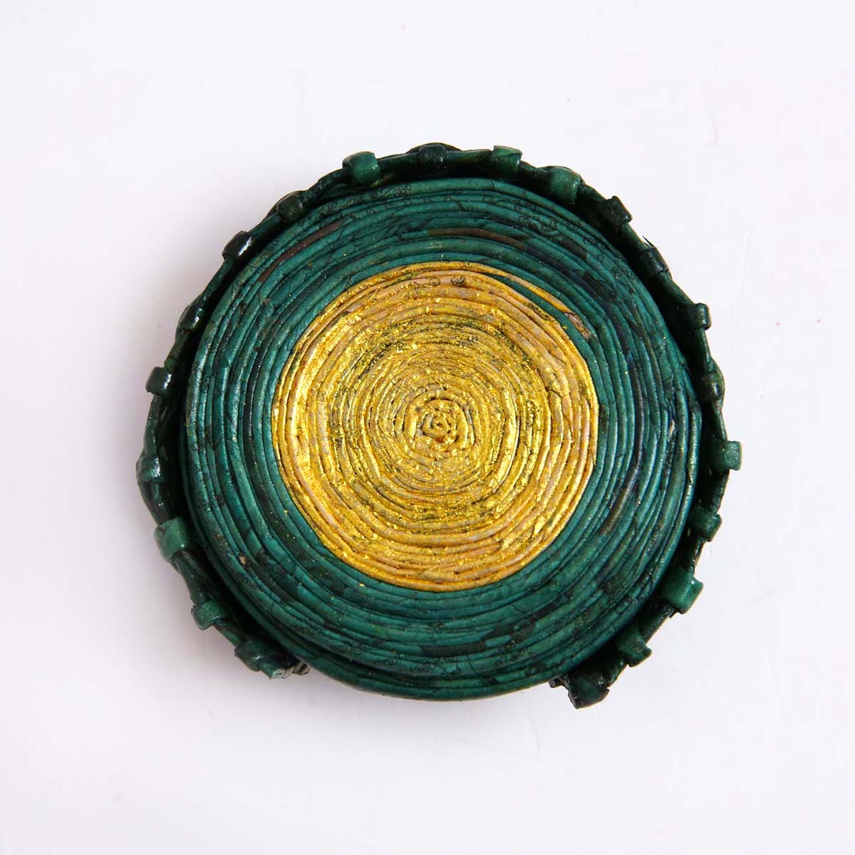 Deck The Halls Paper Coaster Set