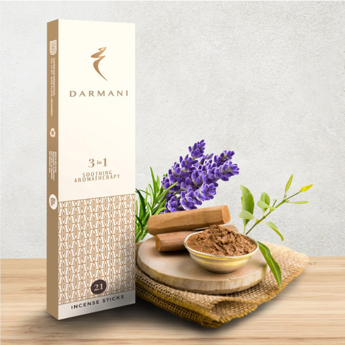 3 In 1 Incense Sticks 35g