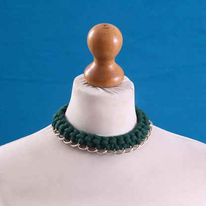 Sea Green Crochet Choker