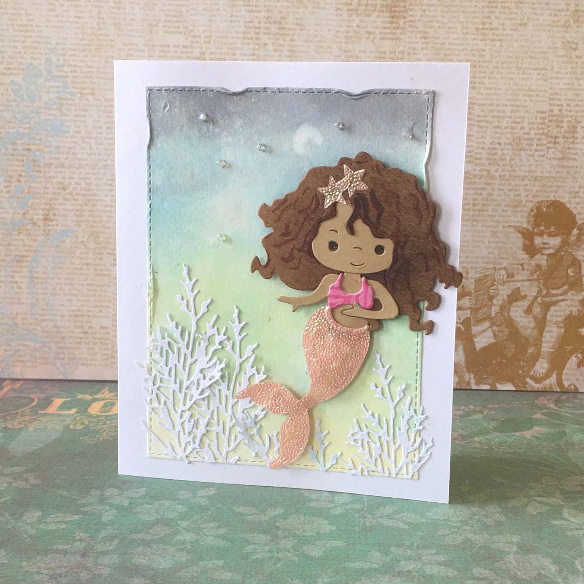 Mermaid Birthday Card