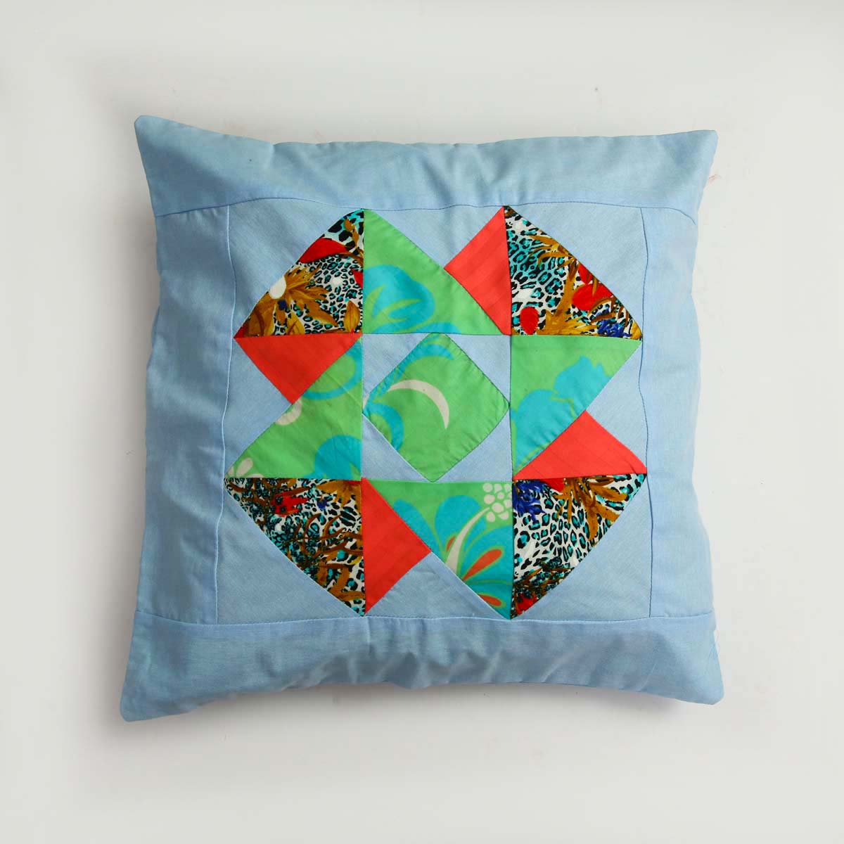 Air Castles Patchwork Cushion Cover