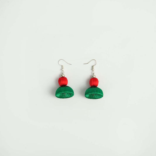 Jade Jhumka Earrings