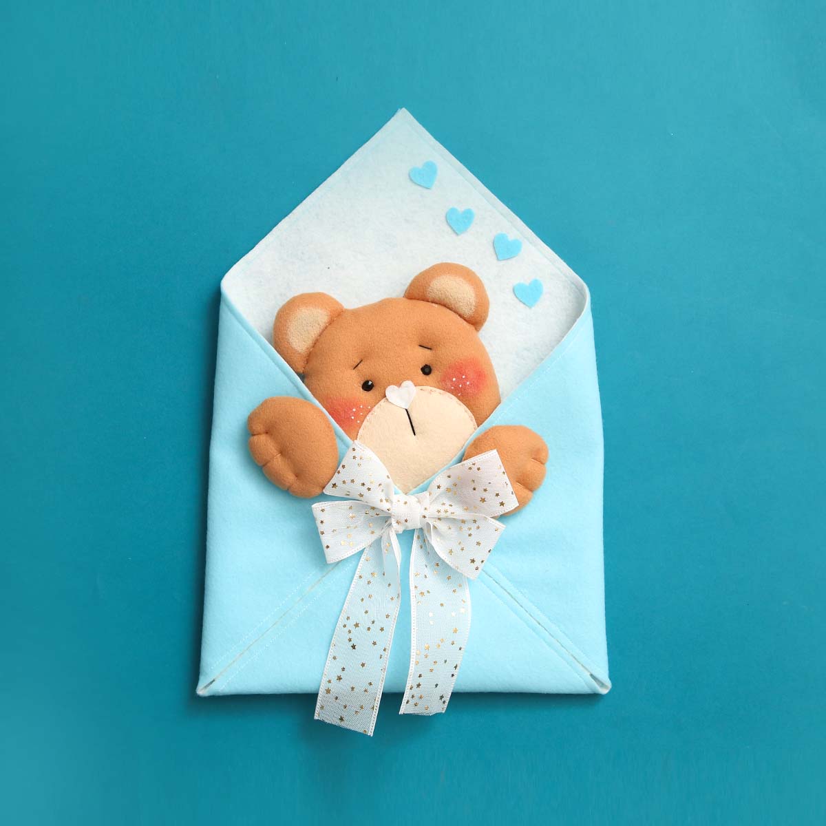 Blue Bear Wall Hanger