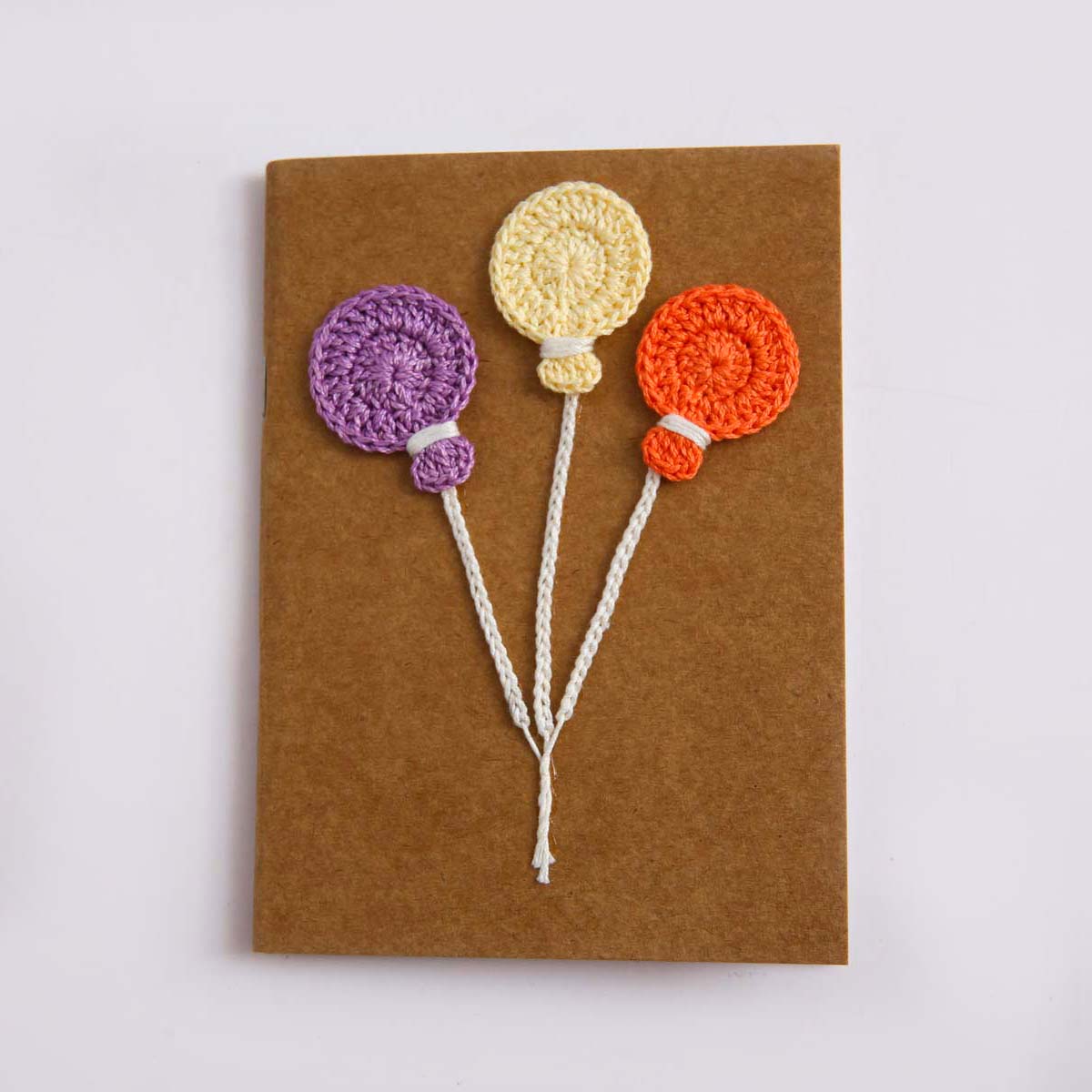Balloon Crochet A5 Notebook
