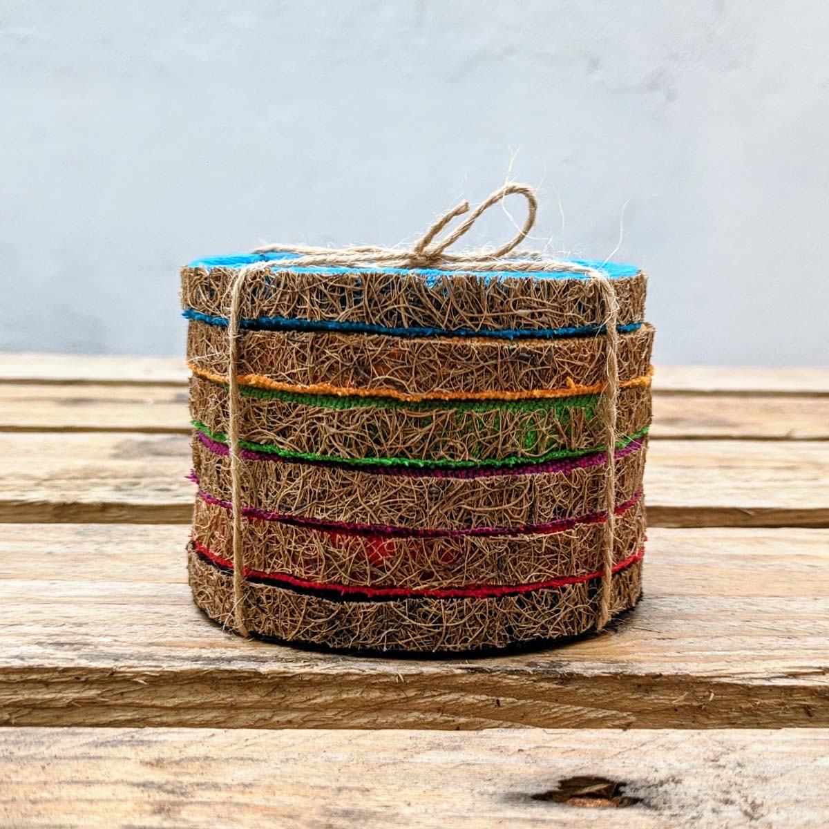 Coconut Fibre Coaster Set