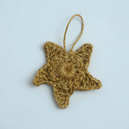 Crochet Star Ornament