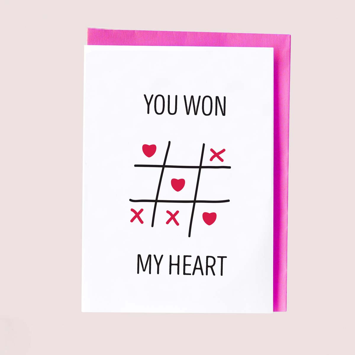 Won Valentine's Card