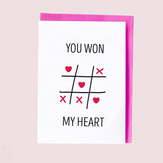 Won Valentine's Card