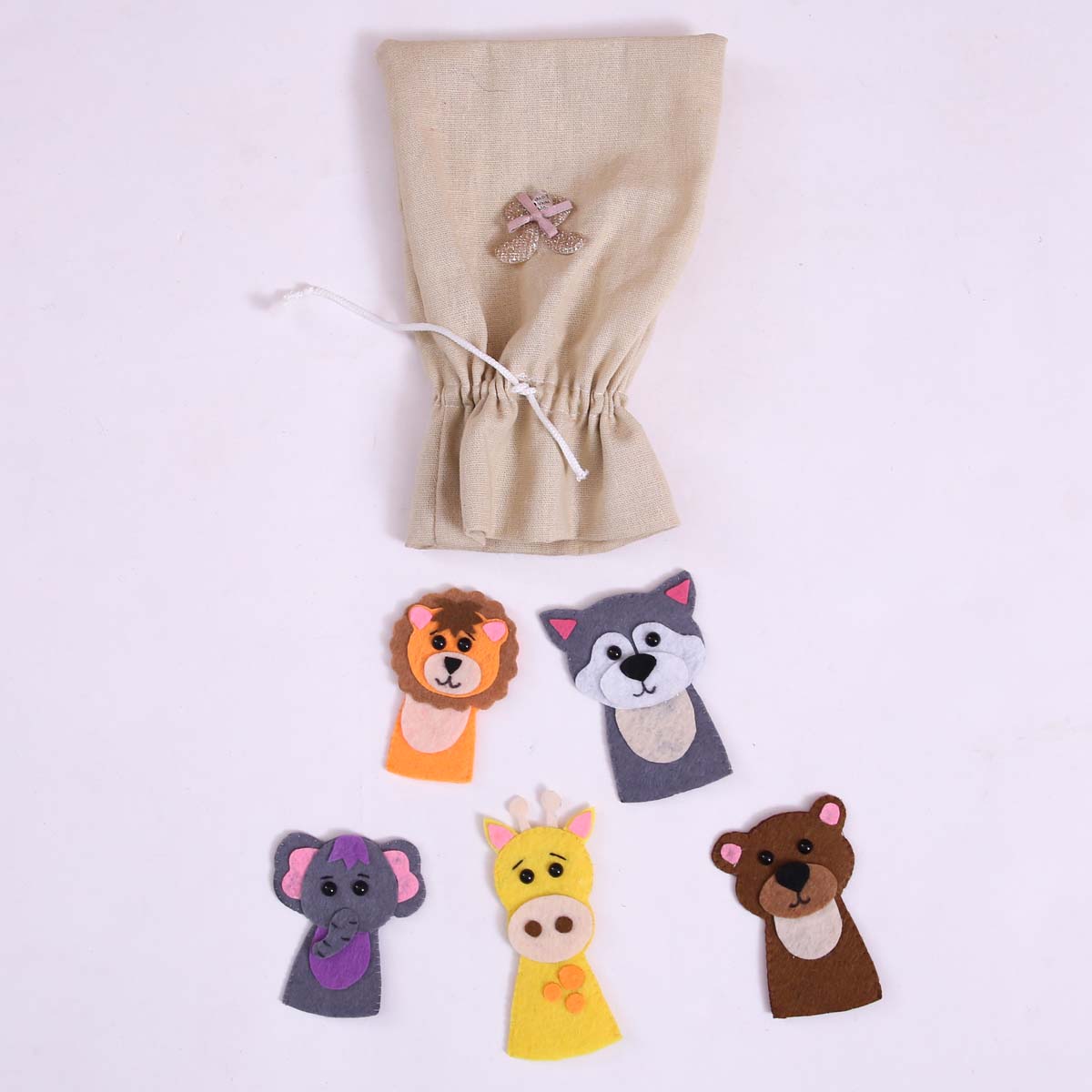 In The Jungle Finger Puppet Set