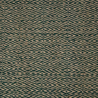 Teal Diamond Door Mat