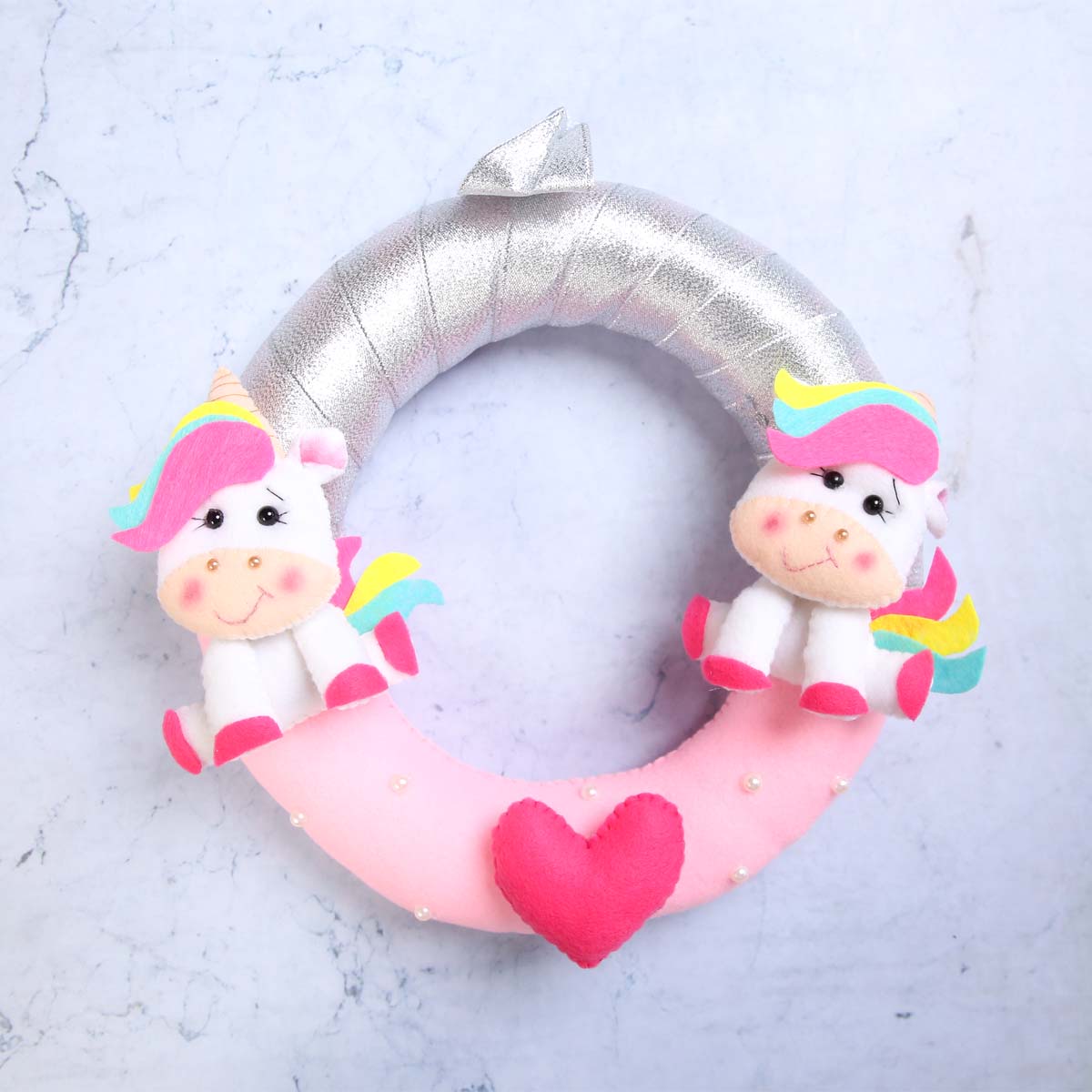 Unicorn Land Felt Hanger