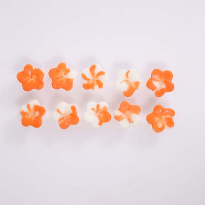 Amber Floating Candle Set