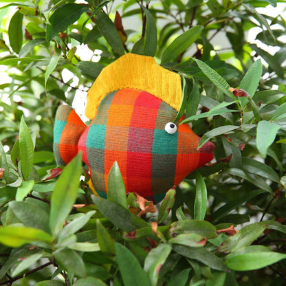Flounder Fish Handloom Soft Toy