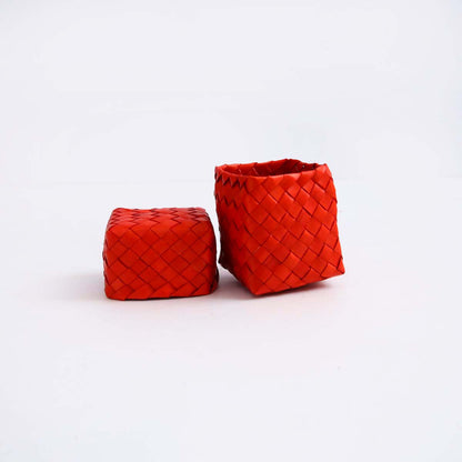 Red Palmyra Jewellery Box