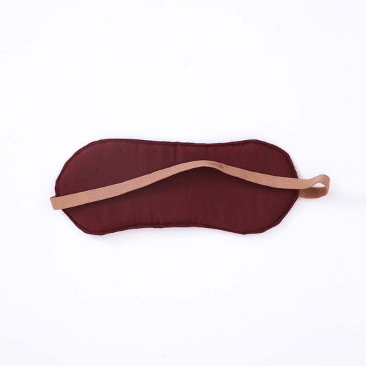 Maroon Hues Eye Mask