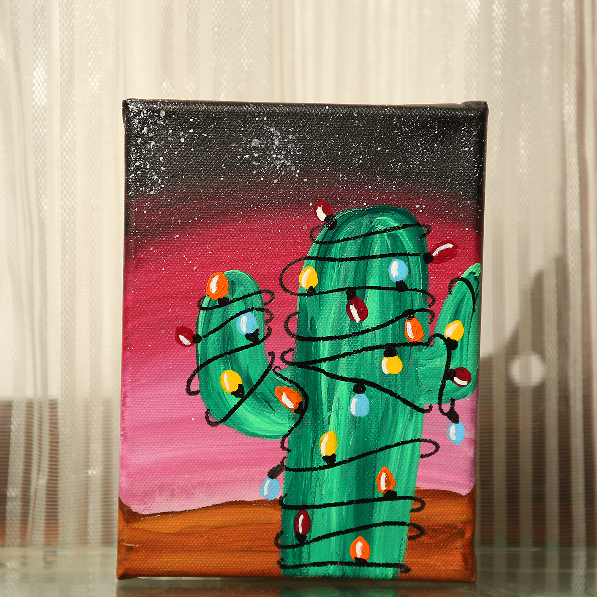 Christmas Cactus Frame