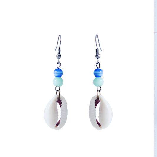 Blues Seashell Earrings