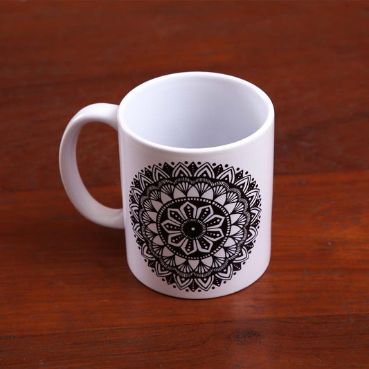 White Luna Mug