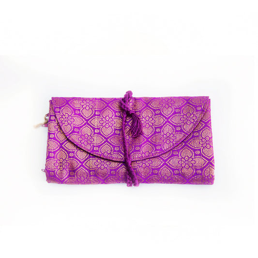 Amethyst Make Up &amp; Jewellery Pouch