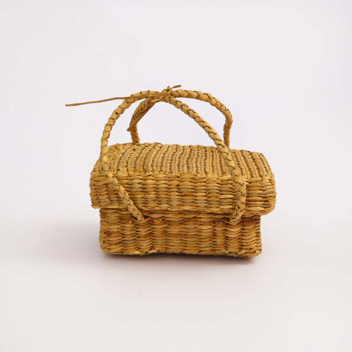 Reed Lunch Box Cover With Handles