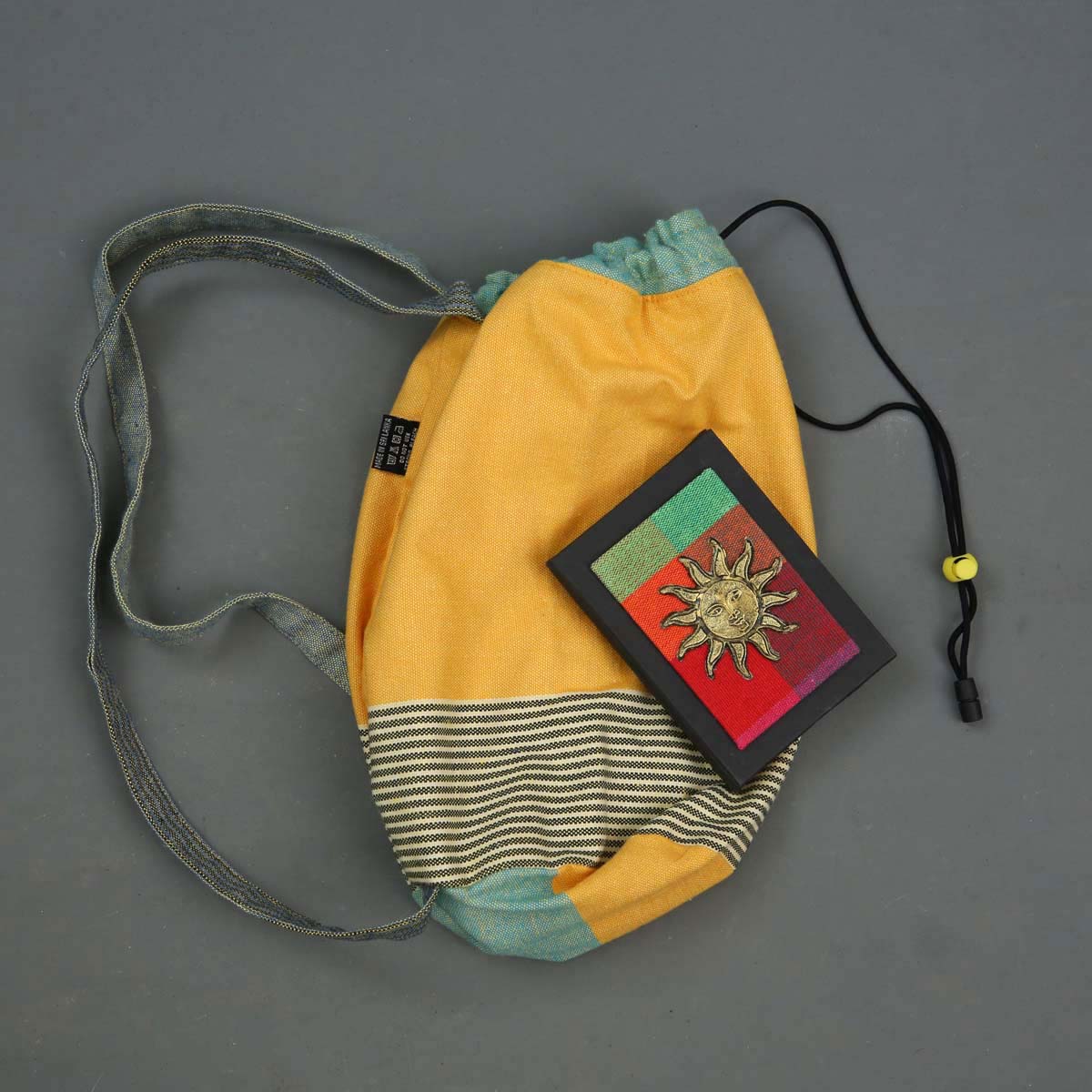 Mustard Bucket Sling Bag