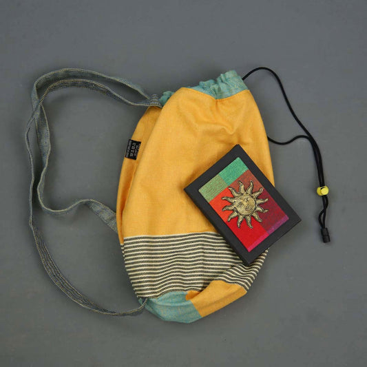 Mustard Bucket Sling Bag