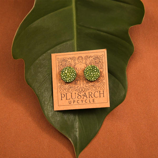 Dot Stud Paper Earrings