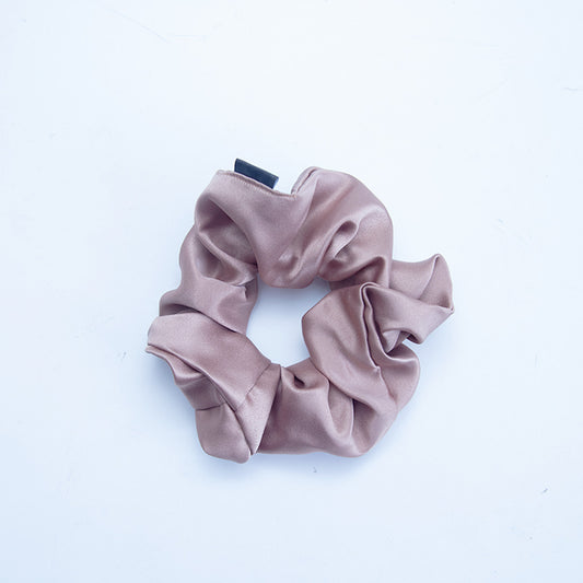 Lilac Satin Scrunchie