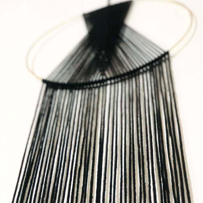 Black Panther Macrame Dream Catcher