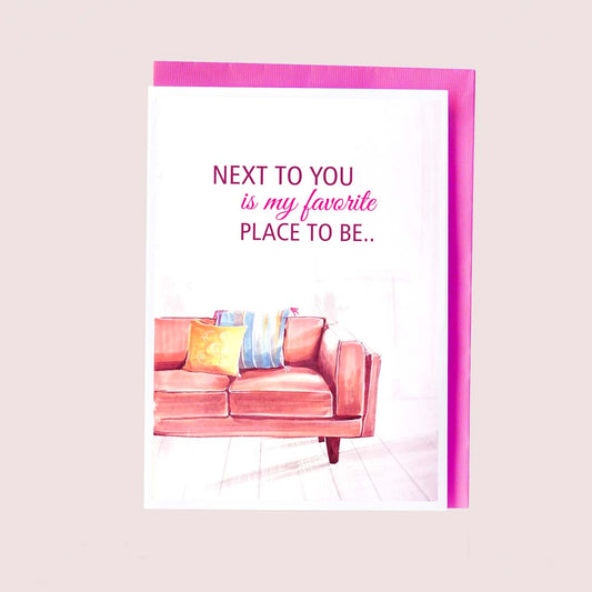 Favorite Place Valentine's Card