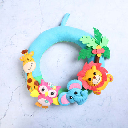 Welcome To The Jungle Felt Hanger