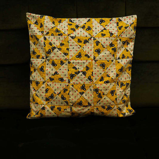 Sunshine Patchwork Cushion Cover