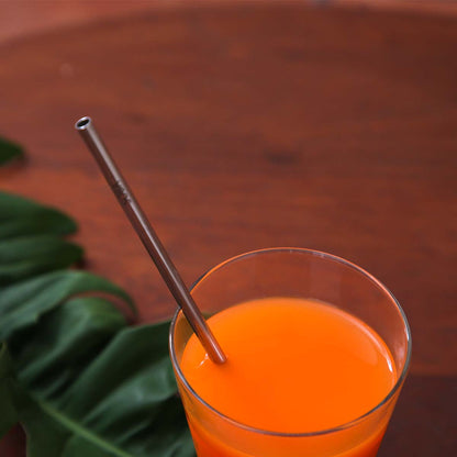 Cocktail Metal Straw Set