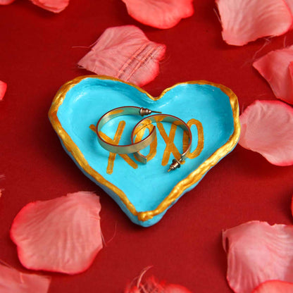 XOXO Clay Trinket Dish