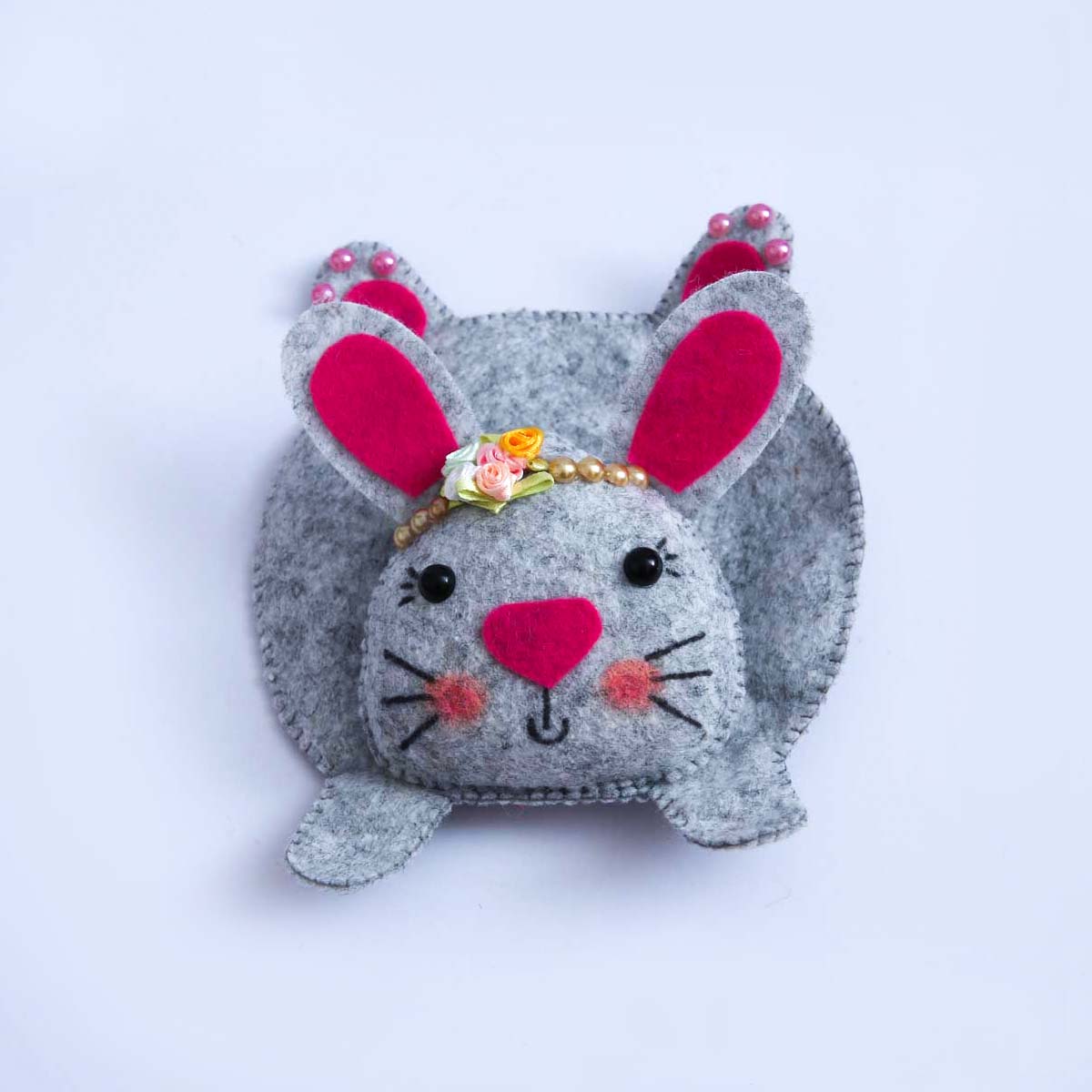 Rabbit Felt Coaster