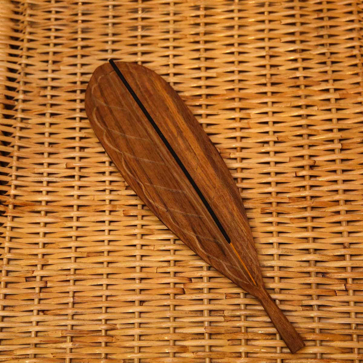 Natural Araliya Wooden Incense Stick Holder