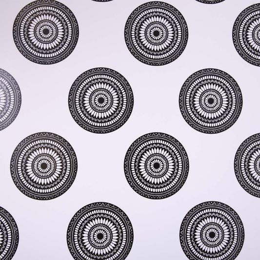 White Lola Wrapping Paper