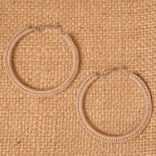 Vanilla Essence Hoop Earrings