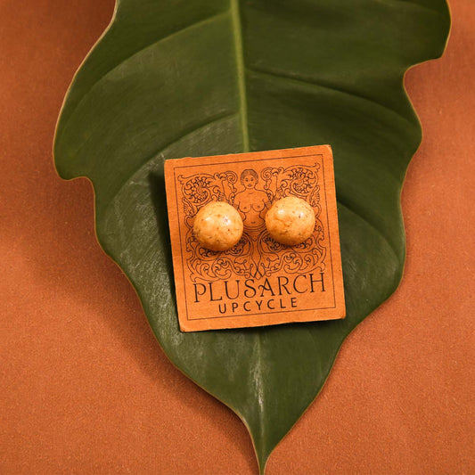 Chrysanthemum Paper Earrings