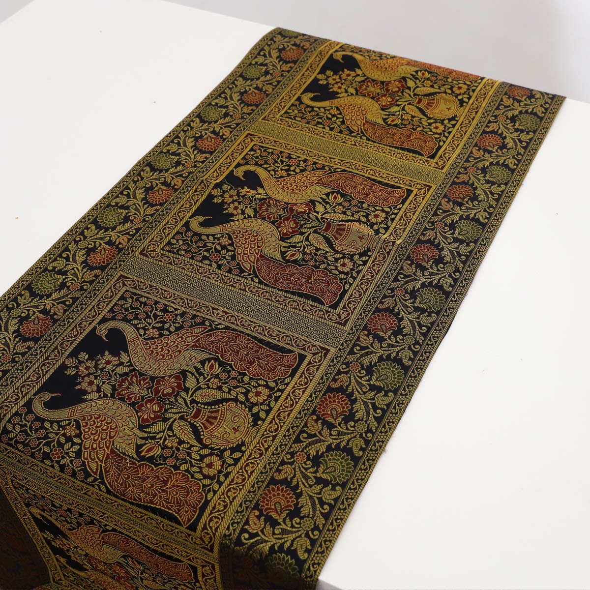 Royal Motif Silk Table Runner