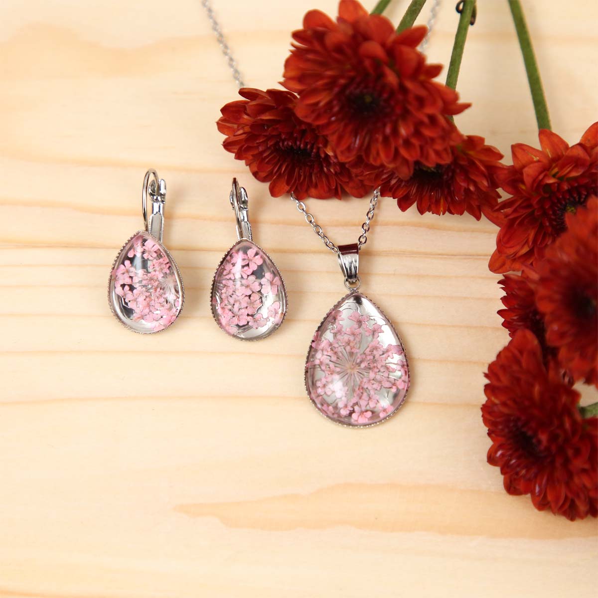 Wild Flower Jewellery Set