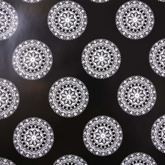 Black Luna Wrapping Paper