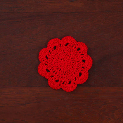 Saffron Crochet Coaster Set